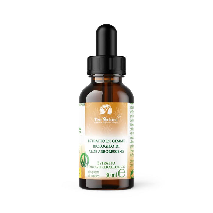 Estratto di Gemme di Aloe Arborescens Biologico - 30 ml