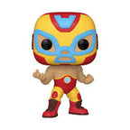 Funko Pop Marvel Lucha Libre 709 El Heroe Invicto Iron Man Figure New Limited