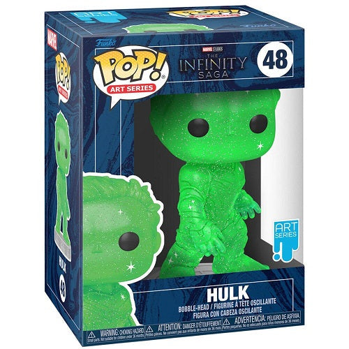 Funko Pop Infinity Saga Art Series 48 Hulk Marvel Vinyl Statue Action Figure