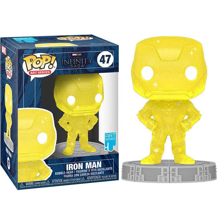 Funko Pop Infinity Saga Art Series 47 Iron Man Marvel Vinyl Figure Action Figure