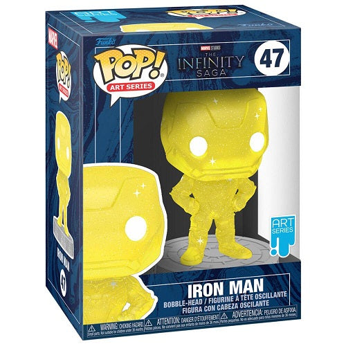 Funko Pop Infinity Saga Art Series 47 Iron Man Marvel Vinyl Figure Action Figure