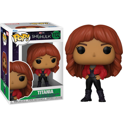 Funko Pop! Marvel Disney+ She-Hulk - Titania (1132) Girl Film Vinyl Figure 9cm