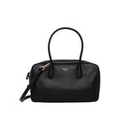 TWINSET Women's Black Boston Bag with Adjustable Shoulder Strap