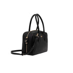 TWINSET Women's Black Boston Bag with Adjustable Shoulder Strap