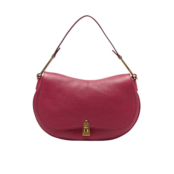 COCCINELLE Women's Handbag with Shoulder Strap, Red, Genuine Leather, Magie Soft