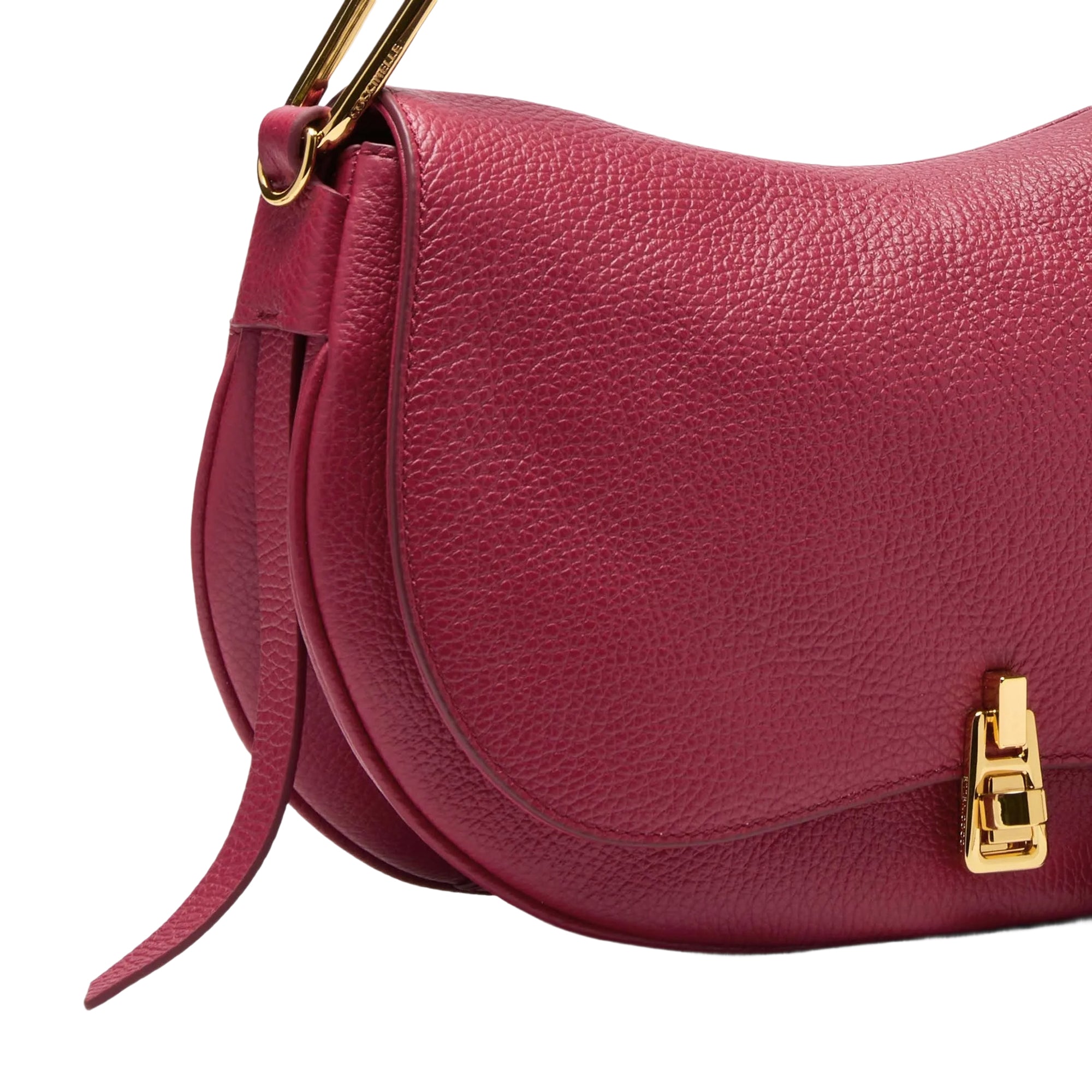 COCCINELLE Women's Handbag with Shoulder Strap, Red, Genuine Leather, Magie Soft
