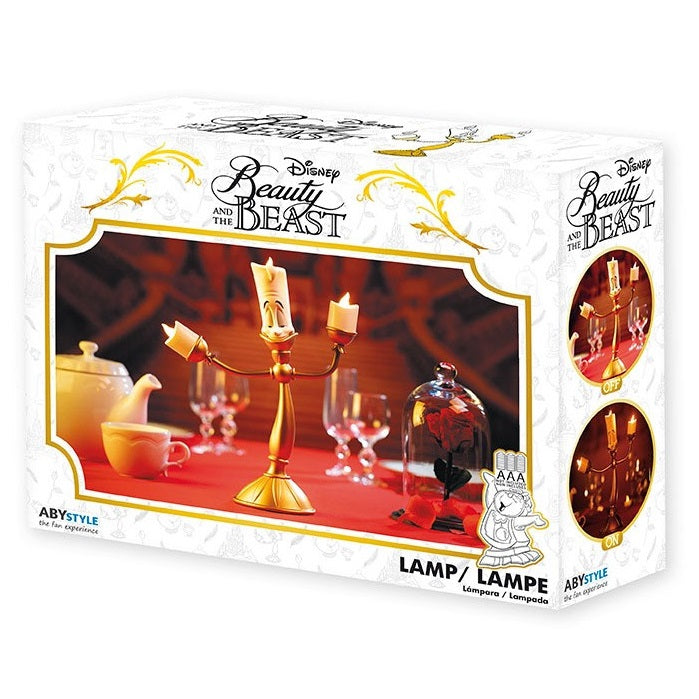Abystyle LED Table Lamp Beauty and the Beast Lumiere Disney Beauty & Beast