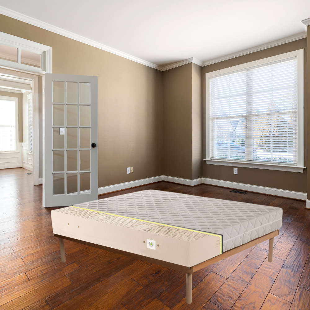 Materasso 100% lattice a 7 zone differenziate con tessuto anallergico alto 20 cm - MARS