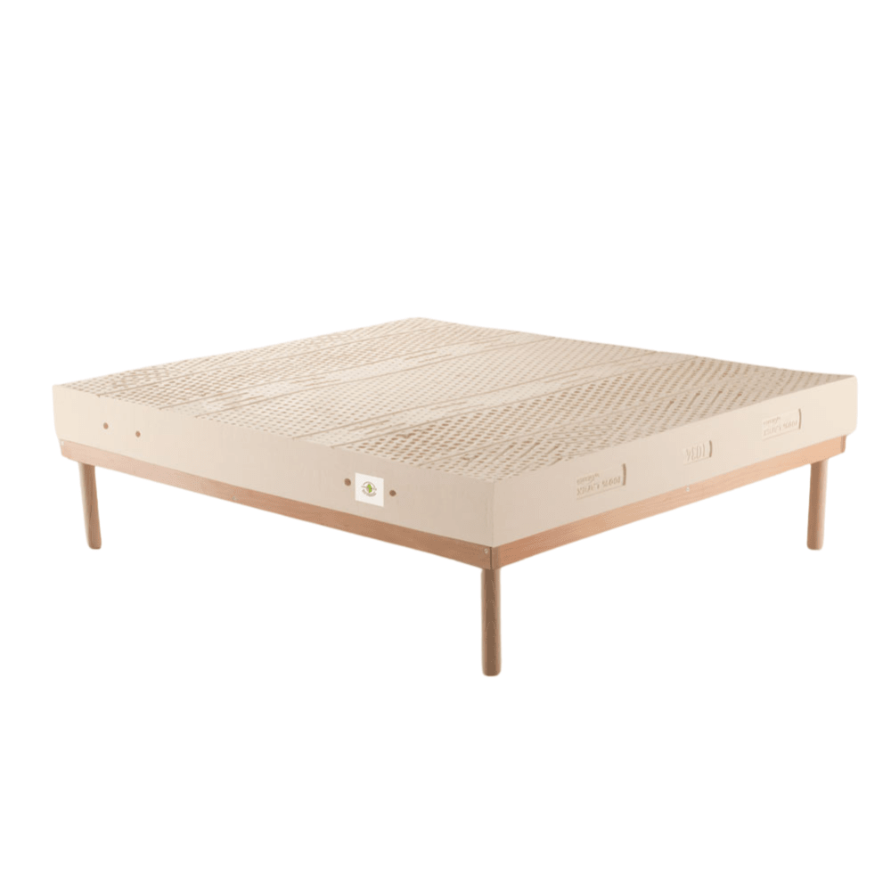 Materasso 100% lattice a 7 zone differenziate con tessuto anallergico alto 22 cm - JUPITER