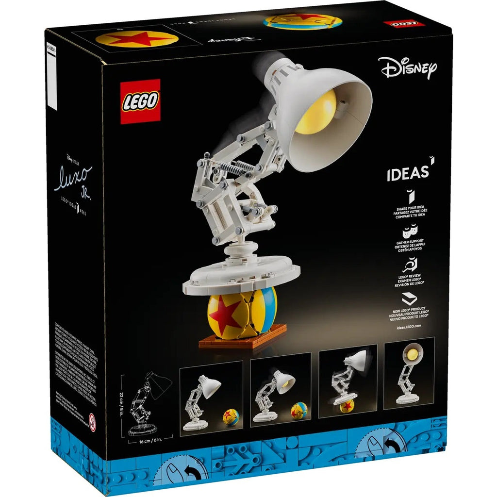 Lego Ideas Disney Pixar Luxo Jr. 21357 Set With PIXAR Lamp