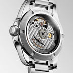 Longines orologio Conquest 2023 34mm argento automatico acciaio L3.430.4.72.6