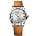Longines Conquest Heritage 38mm silver automatic steel watch L1.649.4.72.2
