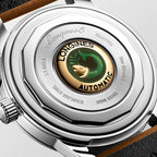 Longines Conquest Heritage 38mm silver automatic steel watch L1.649.4.72.2
