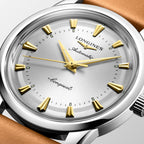 Longines Conquest Heritage 40mm silver automatic steel watch L1.650.4.72.2