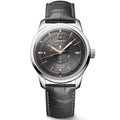 Longines Conquest Heritage Central Power Reserve 38mm anthracite automatic steel watch L1.648.4.62.2