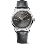 Longines Conquest Heritage Central Power Reserve 38mm anthracite automatic steel watch L1.648.4.62.2
