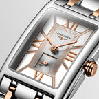 Longines orologio DolceVita 20,8x32mm bianco quarzo acciaio L5.255.5.75.7