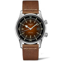Longines Heritage Legend Diver Tropical Watch 42mm Brown Automatic Steel L3.774.4.60.2