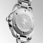 Longines orologio Hydroconquest GMT 41mm blu automatico acciaio L3.790.4.96.6