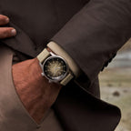 Longines orologio Legend Diver Watch 42mm beige automatico acciaio L3.774.4.30.2