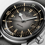 Longines orologio Legend Diver Watch 42mm grigio automatico acciaio L3.774.4.70.2