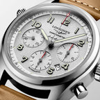 Longines orologio Longines Spirit 42mm argento automatico acciaio L3.820.4.73.2