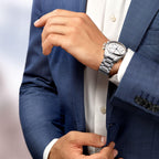 Longines orologio Longines Spirit 42mm argento automatico acciaio L3.820.4.73.6