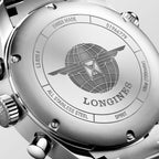 Longines orologio Longines Spirit 42mm argento automatico acciaio L3.820.4.73.6
