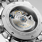 Longines orologio Longines Spirit Flyback 42mm blu automatico acciaio L3.821.4.93.6