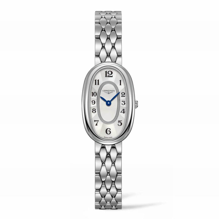 Longines watch Longines Symphonette 18.90x29.40mm mother-of-pearl quartz steel L2.305.4.83.6