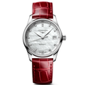 Longines orologio Master Collection 34mm madreperla diamanti automatico acciaio L2.357.4.87.2