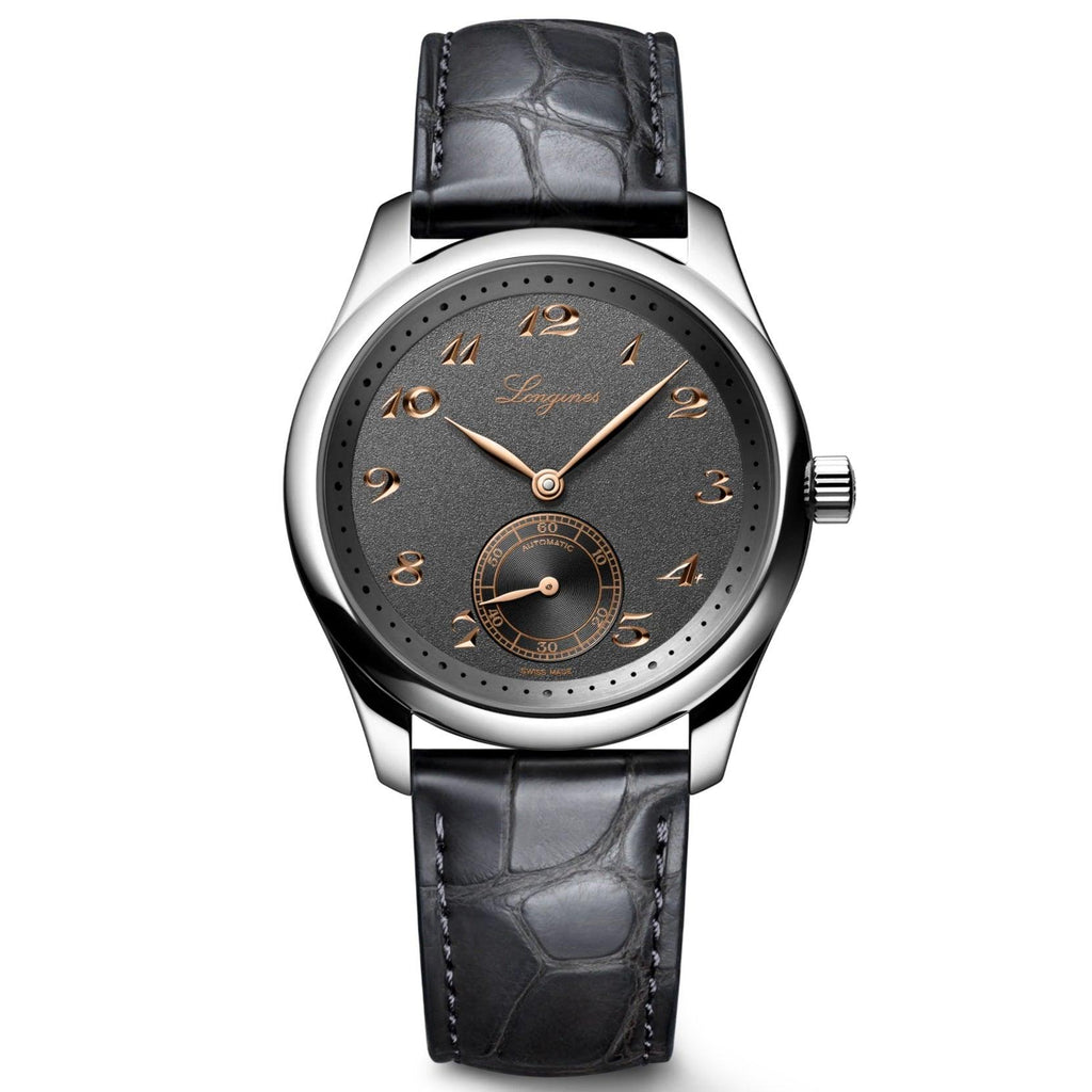 Longines orologio Master Collection 38mm antracite automatico acciaio L2.843.4.63.2