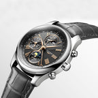 Longines orologio Master Collection 42mm antracite automatico acciaio L2.773.4.61.2