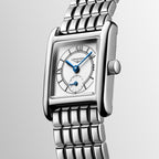 Longines orologio Mini Dolcevita 21.5x29mm argento quarzo acciaio L5.200.4.75.6