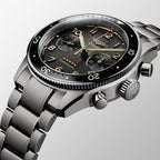 Longines orologio Spirit Flyback 42mm antracite automatico titanio L3.821.1.53.6