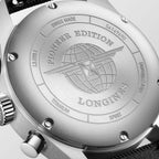 Longines orologio Spirit Pioneer Edition 42mm nero automatico titanio L3.829.1.53.2