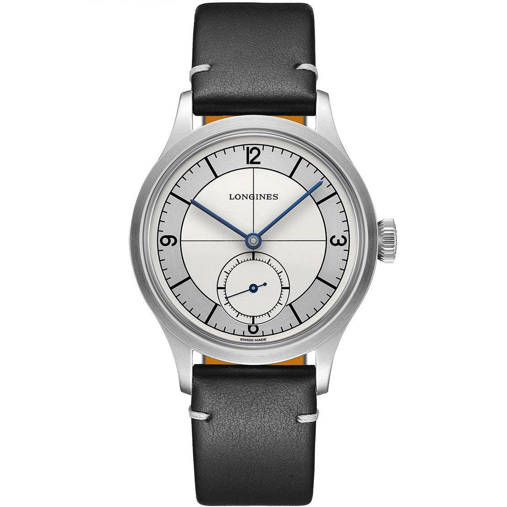 Longines orologio The Longines Heritage Classic 38.5mm argento acciaio automatico L2.828.4.73.0