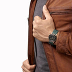 Longines orologio The Longines Legend Diver Watch 42mm verde automatico bronzo titanio L3.774.1.50.2