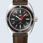Longines orologio Ultra-Chron Box Edition 43mm nero automatico acciaio L2.836.4.52.8