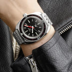 Longines orologio Ultra-Chron Box Edition 43mm nero automatico acciaio L2.836.4.52.9
