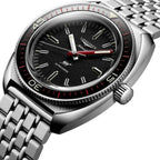 Longines orologio Ultra-Chron Box Edition 43mm nero automatico acciaio L2.836.4.52.9