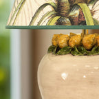 Lamp base h 27 Sicilian lemons (h 52 with shade Ø35/40)