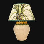 Lume Boccia in Ceramica di Caltagirone h 27 cm - Limoni Siciliani