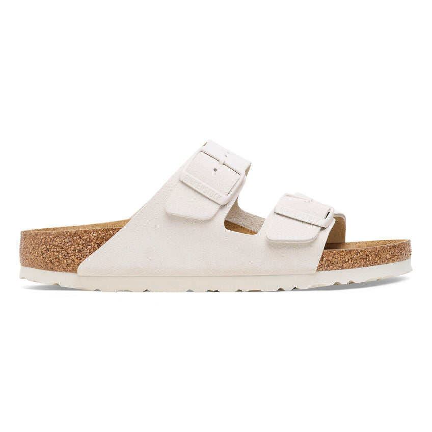 Birkenstock Arizona White Leather Narrow Fit