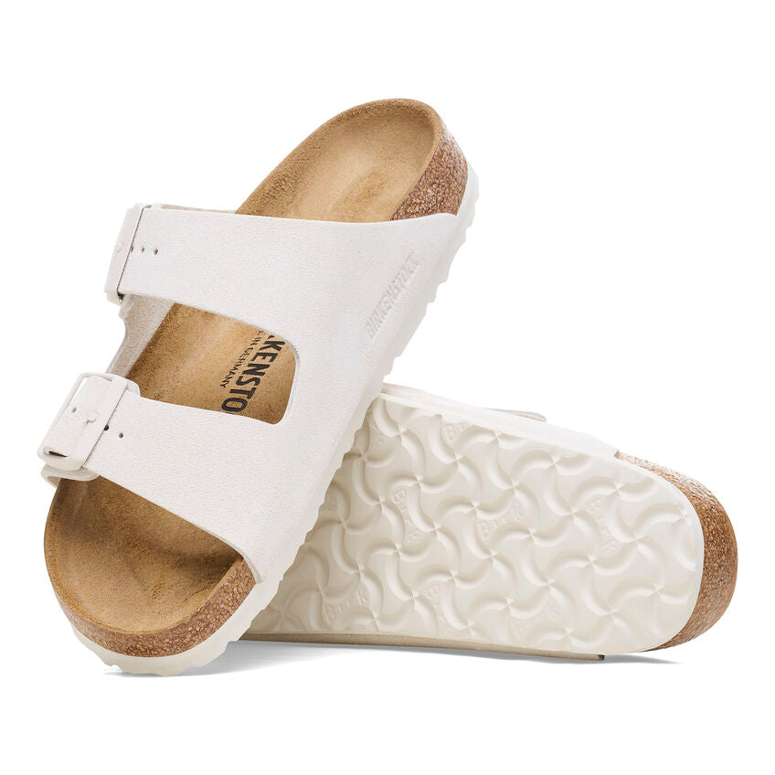 Birkenstock Arizona White Leather Narrow Fit