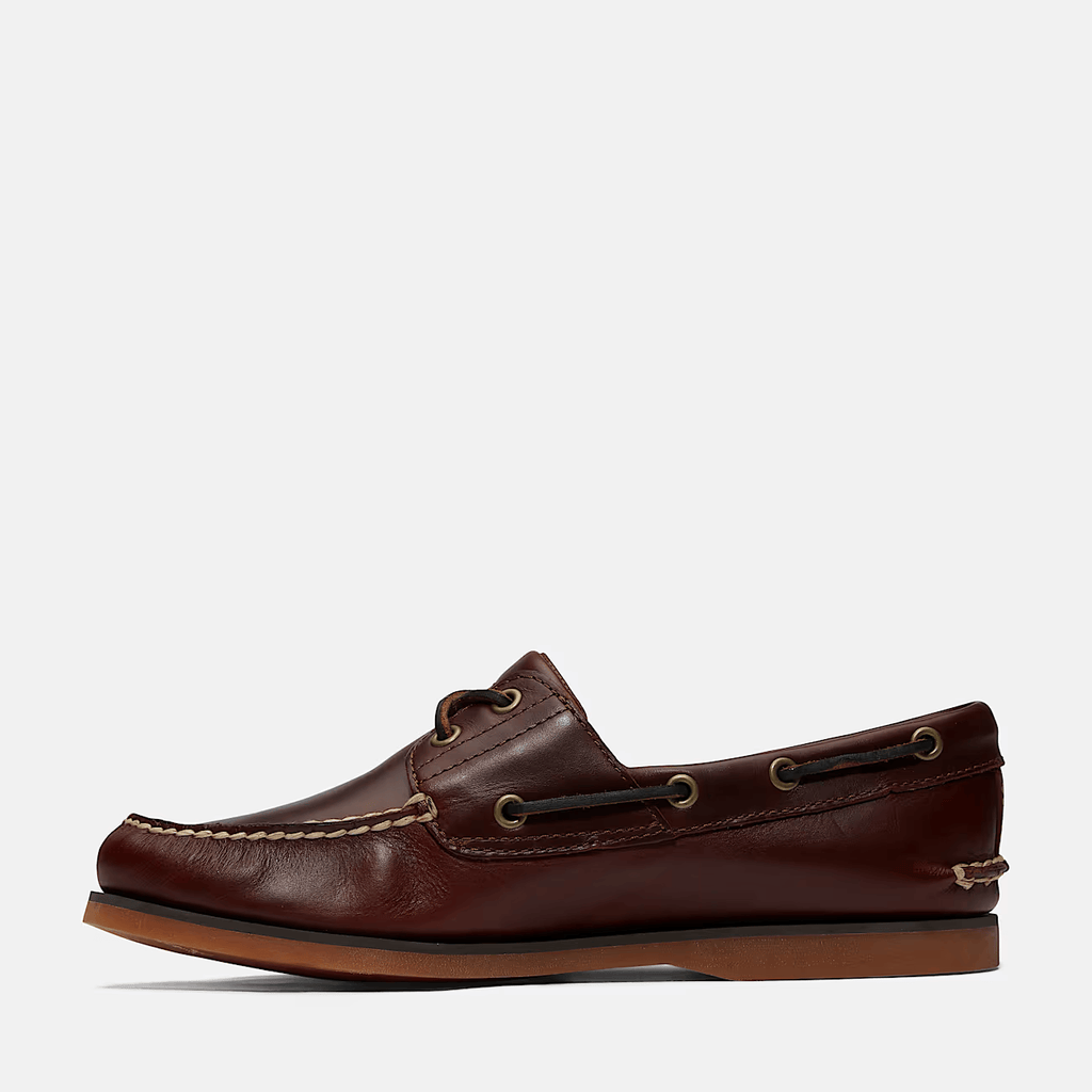 Timberland Scarpa da Barca Classic da Uomo in marrone scuro