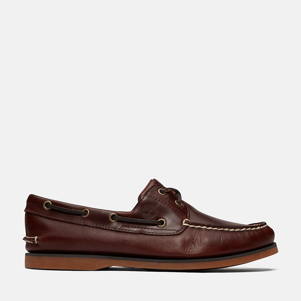 Timberland Scarpa da Barca Classic da Uomo in marrone scuro