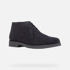 Geox Claudio Polacchina camoscio Blu