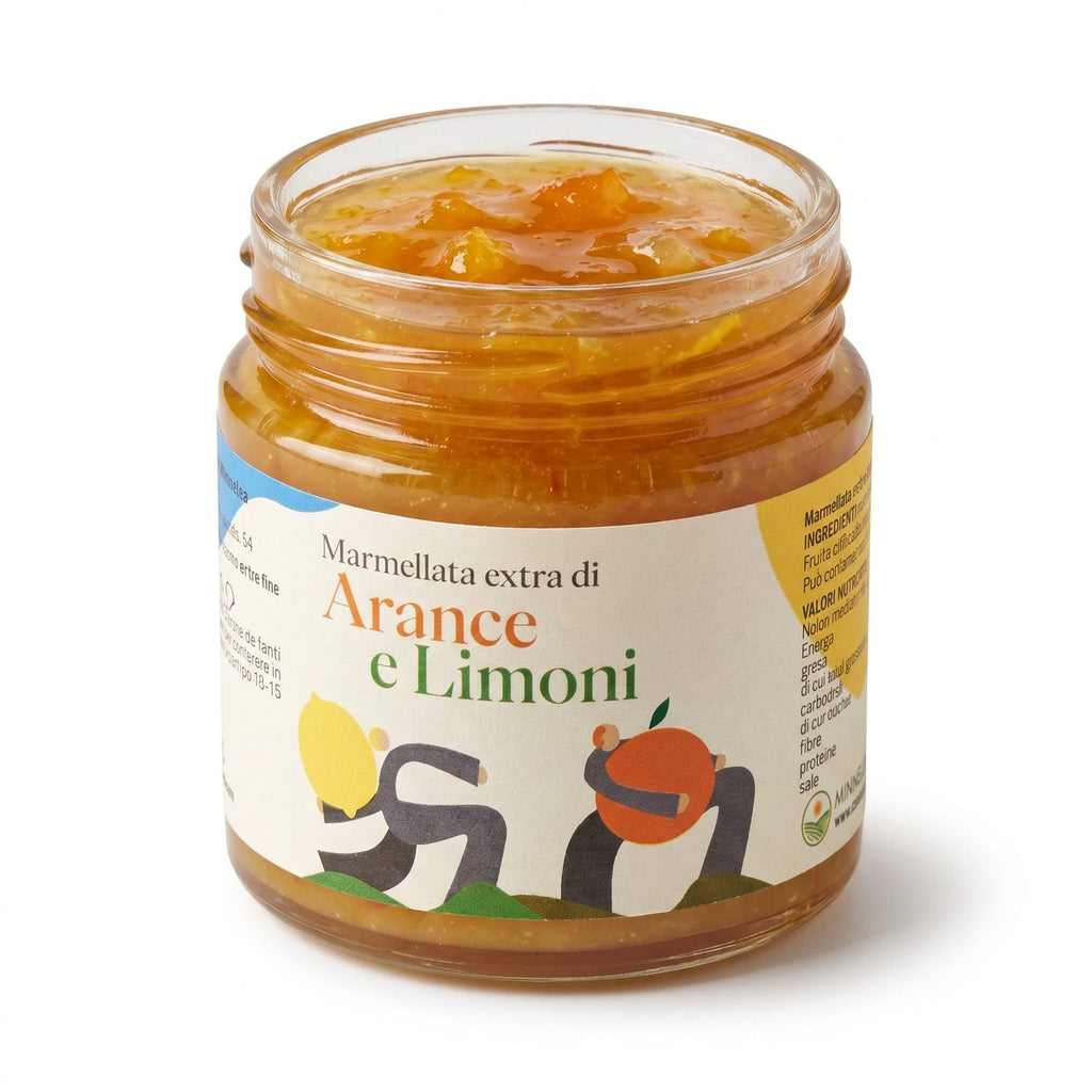Artisanal Extra Orange and Lemon Jam - Preservative-Free