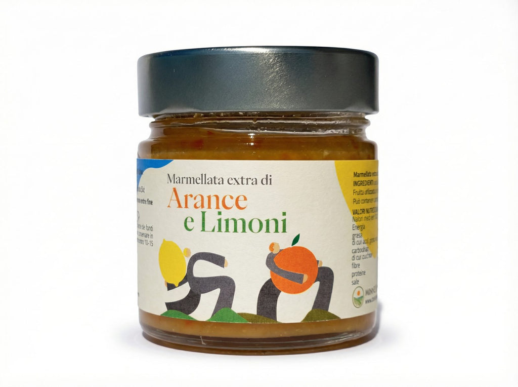 Artisanal Extra Orange and Lemon Jam - Preservative-Free